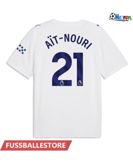 Günstige Manchester City Rayan Ait-Nouri #21 3rd trikot 2026-27 Kurzarm